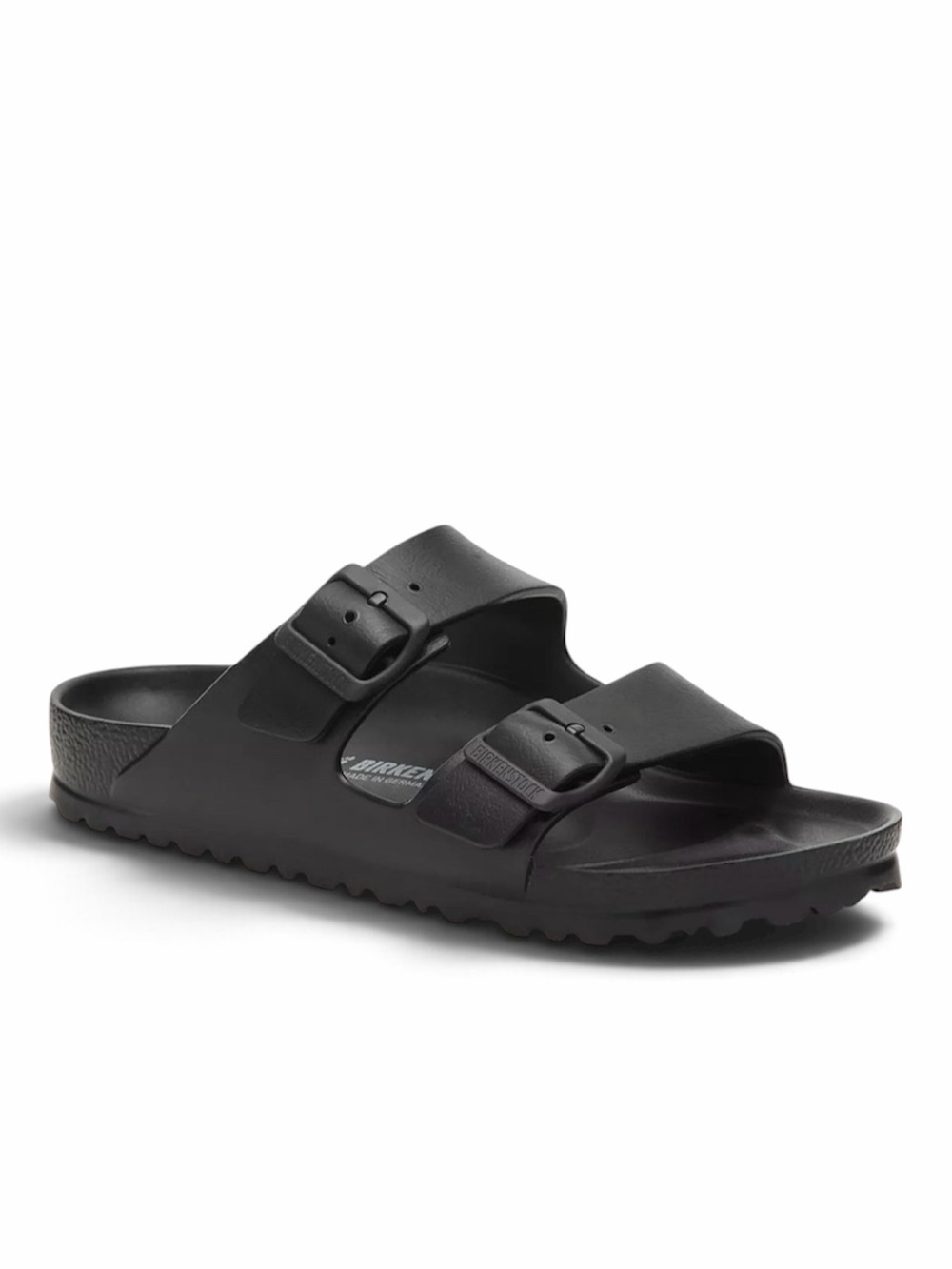 Birkenstock Two-Strap Women's Slide Sandal in Black